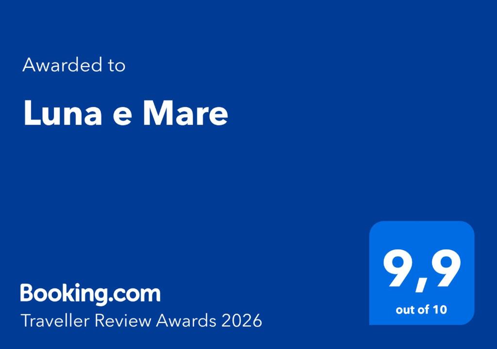a blue screen with the text wanted to luna and mate at Luna e Mare in Cala Gonone