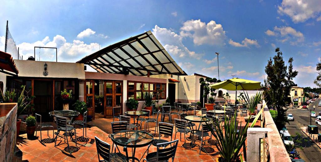 Restaurace v ubytování Hotel Refugio Victoria