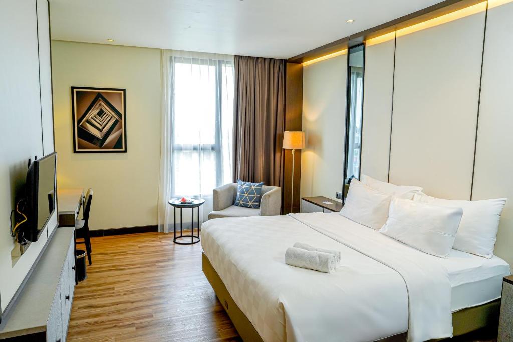 Wyndham Opi Hotel Palembang - Deluxe – Queensize-Bett, Nichtraucher