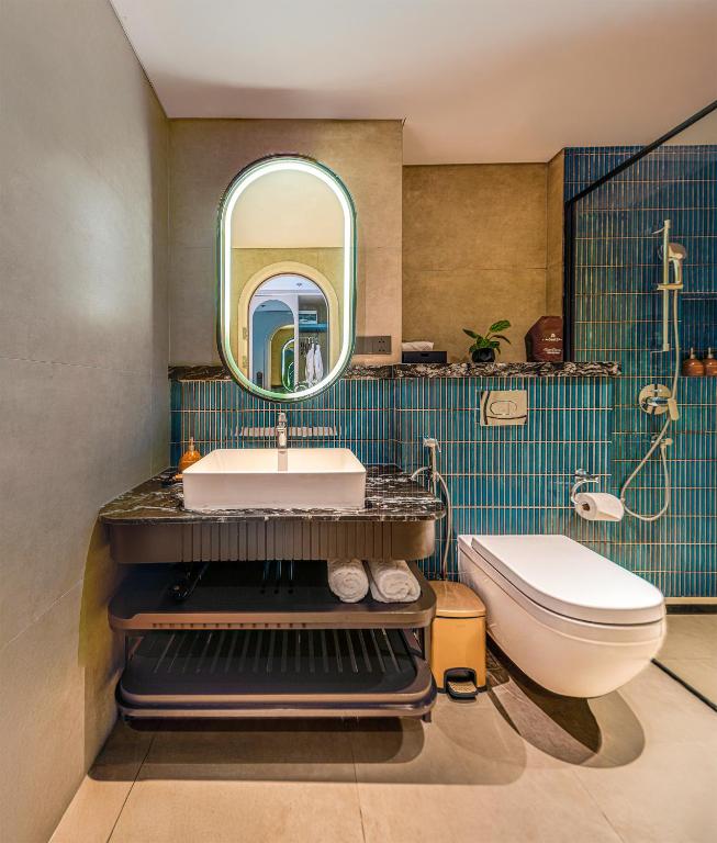 Phòng Deluxe Giường Đôi Nhìn ra Thành phố