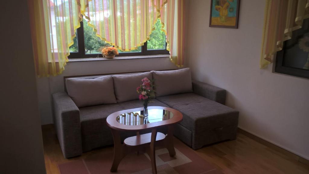 Posezení v ubytování Apartments Jurlina