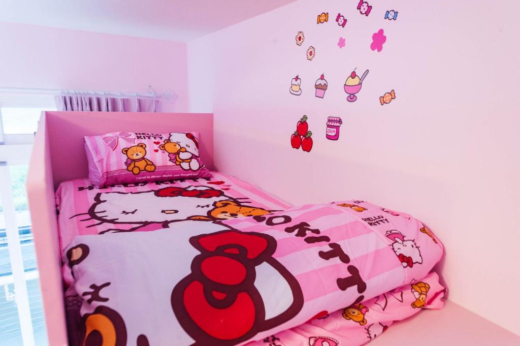 Postel nebo postele na pokoji v ubytování Lantein B&B