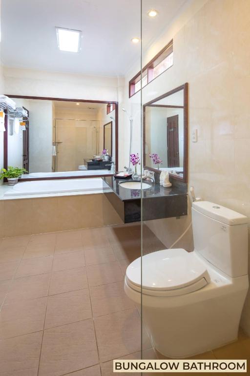 Phòng Deluxe Giường Đôi Nhìn Ra Vườn