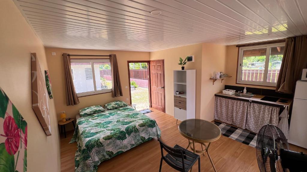 Hiti Village G1, Tikehau Airport — hébergement à Tikehau