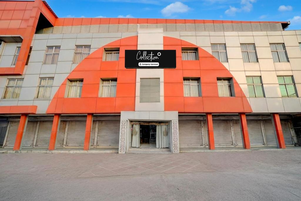 a building with a sign on the front of it at Collection O Ayodhya Ring Road Bhopal in Bhopal