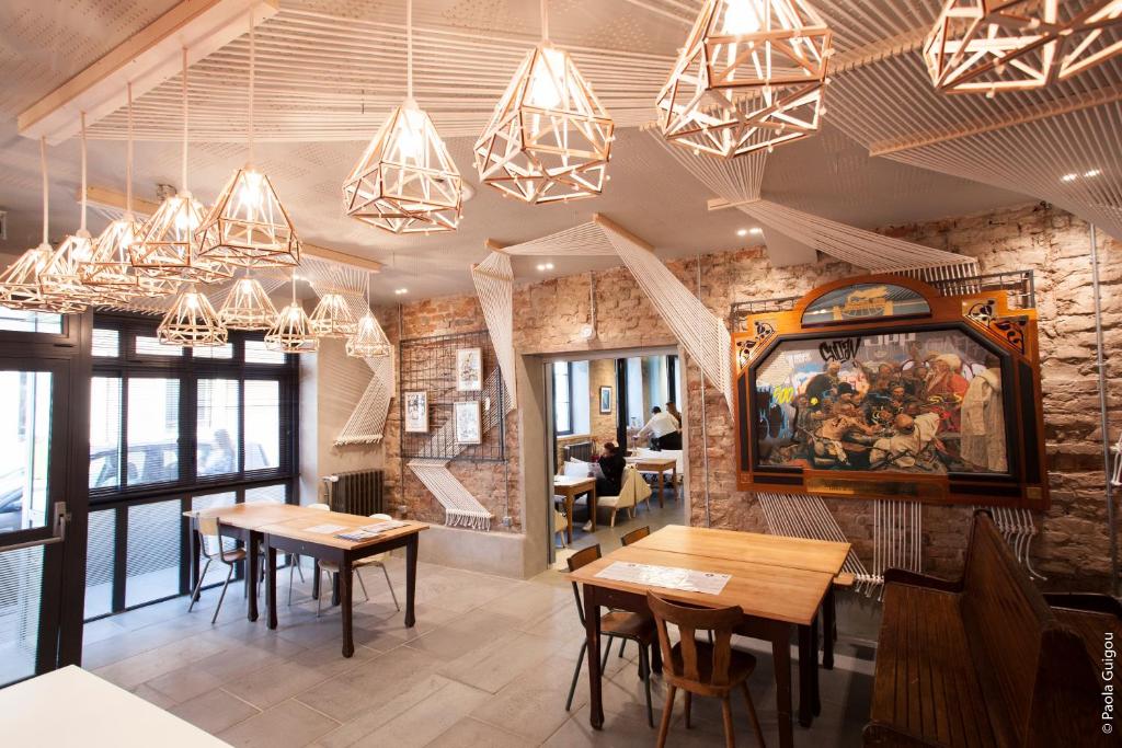 Posezení v ubytování Hôtel Graffalgar