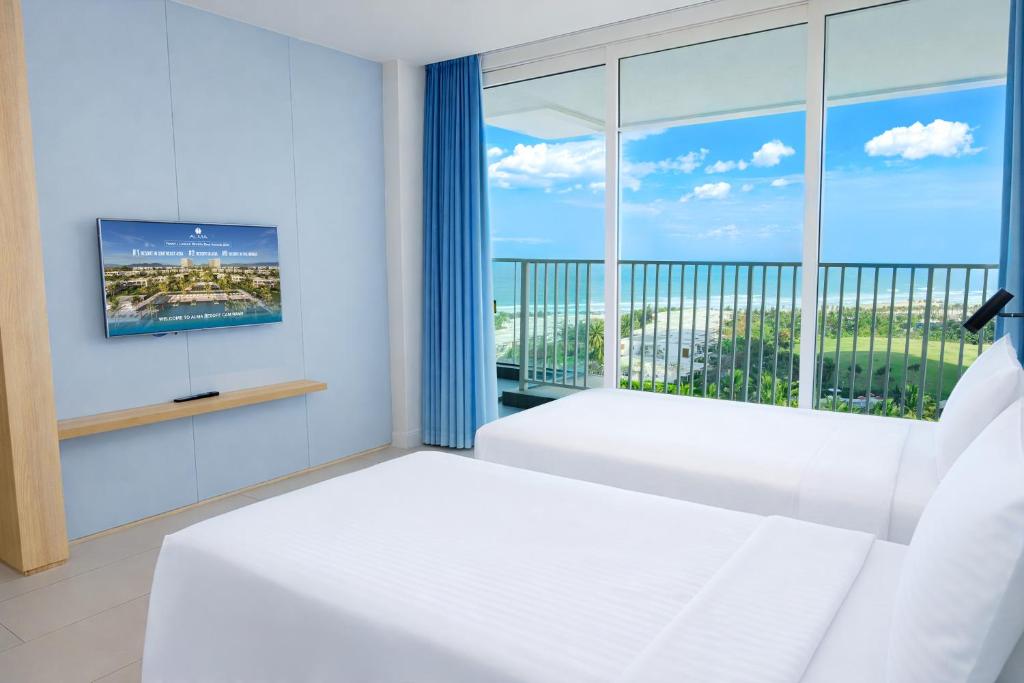 1 Bedroom Suite with Terrace Ocean View - Twin Bed - 70sqm