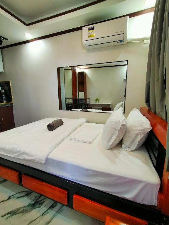 Postelja oz. postelje v sobi nastanitve Kabayan's Hotel