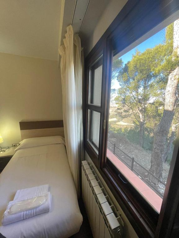 Hotel Santuario de Sancho Abarca - 山景单人间