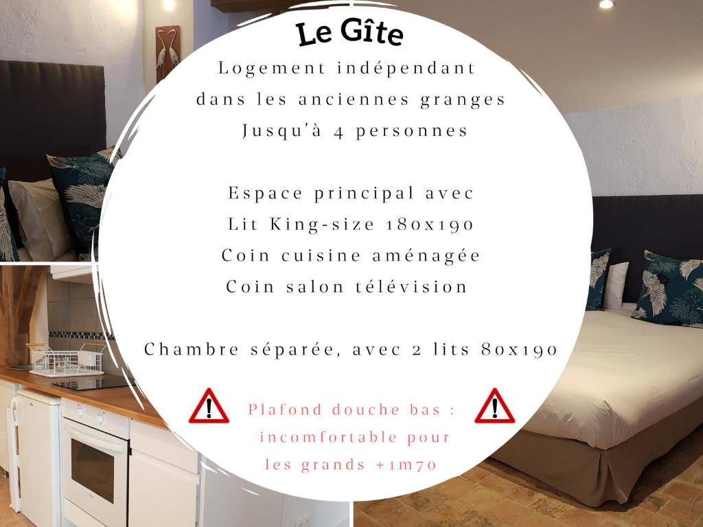 Le Relais des Roses- Sauna, Chambres d'hôtes, Gîte - Apartamento Familiar De 1 Dormitorio