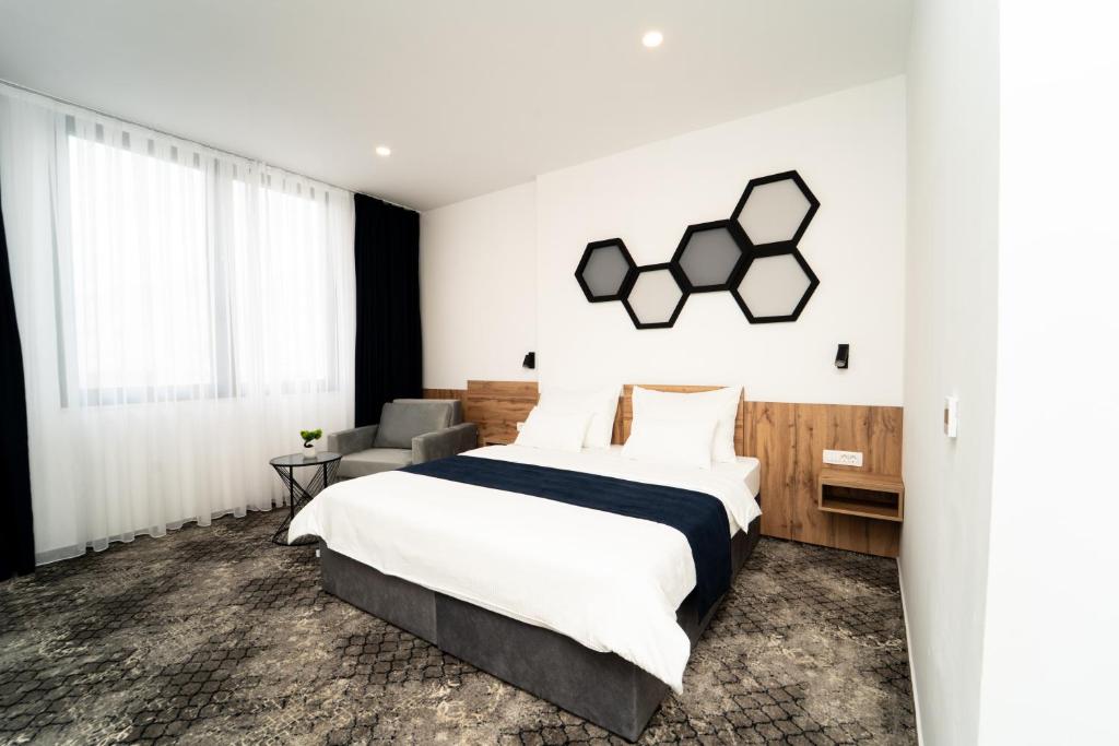 Krevet ili kreveti u jedinici u objektu Hotel Karting