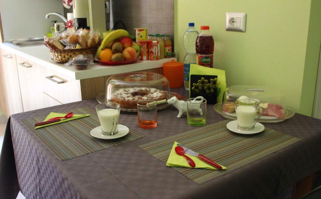 Jídlo v bed and breakfast nebo okolí