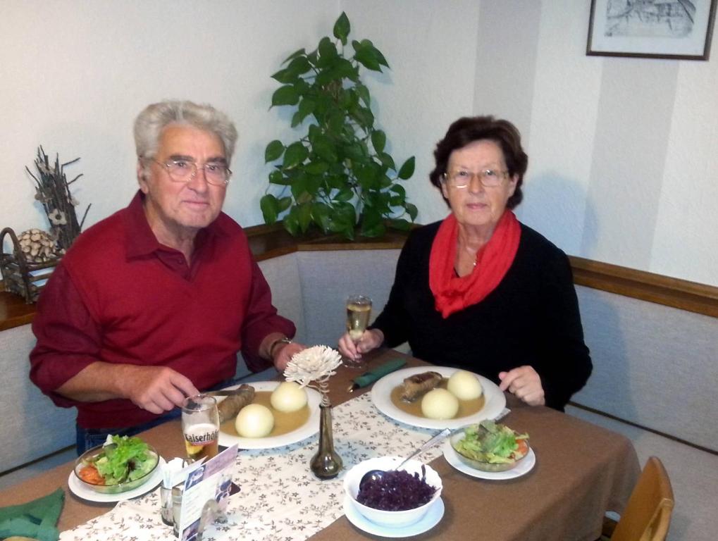 Jídlo v penzionu nebo okolí