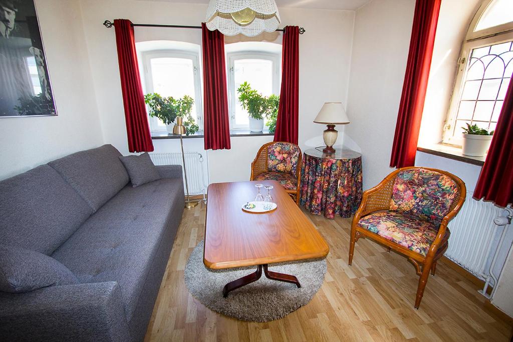 Posezení v ubytování Hotel Chaplin