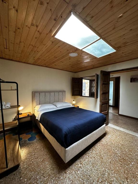 Llit o llits en una habitació de Casa Hernandez