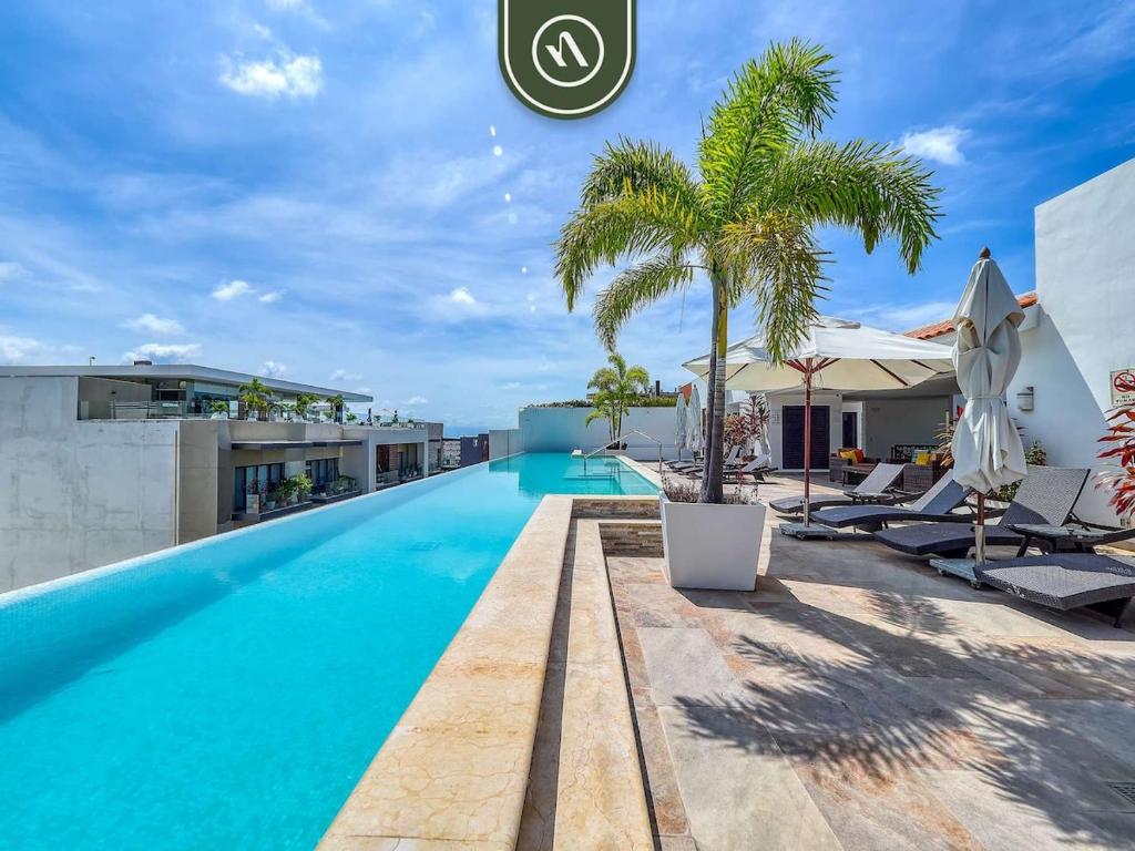View of Luxury 2BR Condo in Romatic Zone - Rooftop Pool, Puerto Vallarta ...