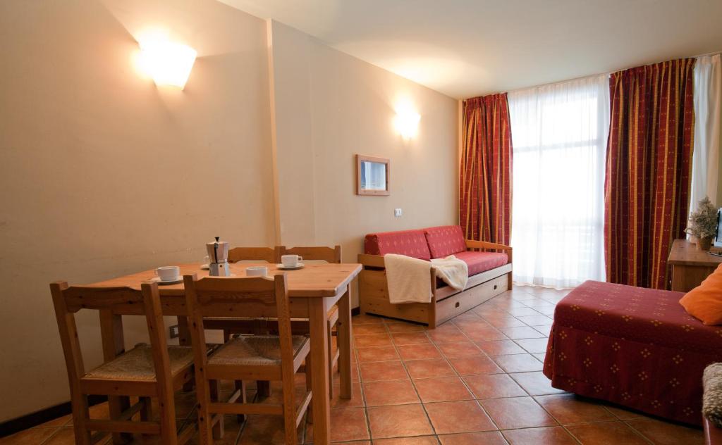 Część wypoczynkowa w obiekcie Residence Stalle Lunghe