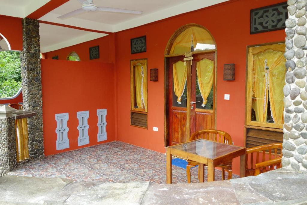 Posezení v ubytování Hotel Orangutan