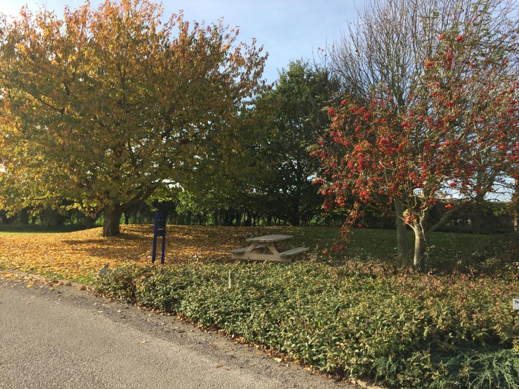 Zahrada ubytování Redwings Lodge Rutland