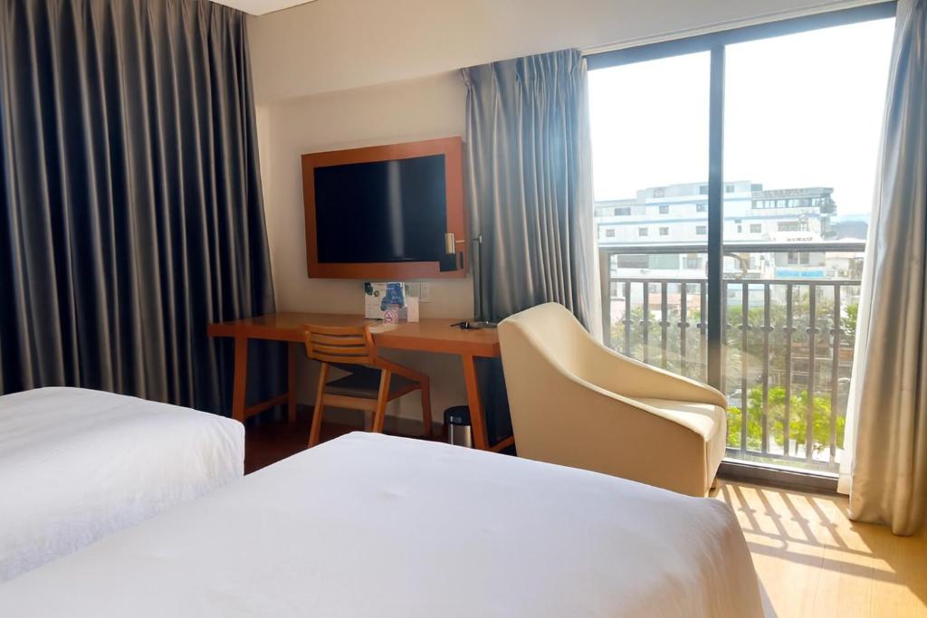 Phòng Deluxe 2 Giường Đơn Nhìn Ra Biển