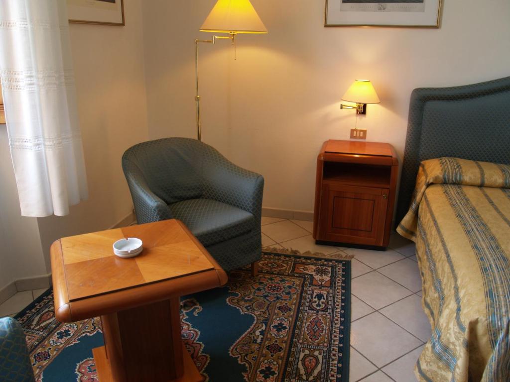 Część wypoczynkowa w obiekcie Albergo Roma