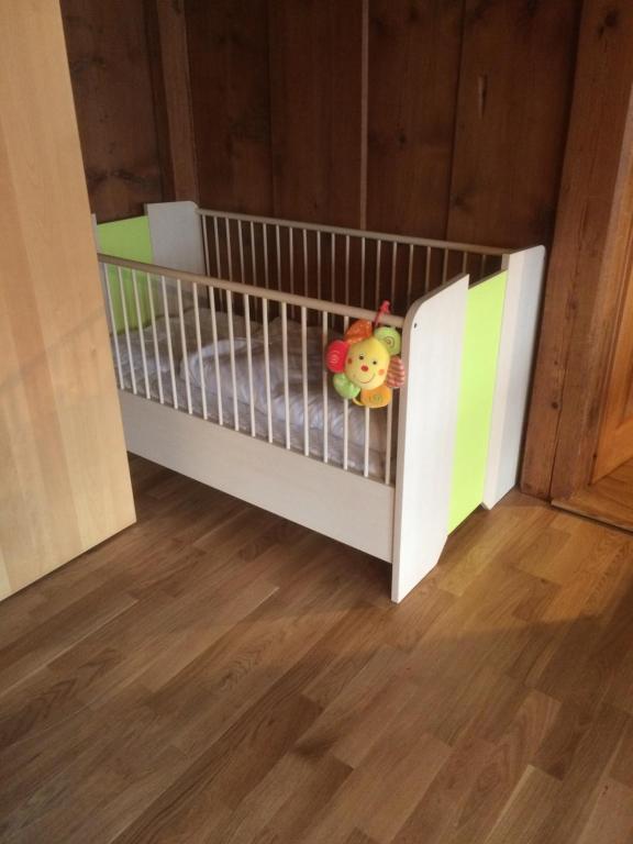 Postel nebo postele na pokoji v ubytování Appartement La Croix