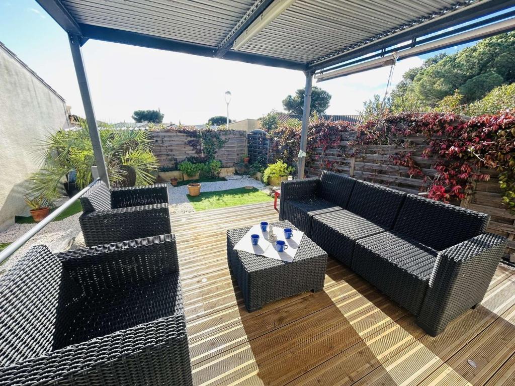 Cap d'Agde 34- Appart T2 jardin - Haut de Saint Martin CT415-002