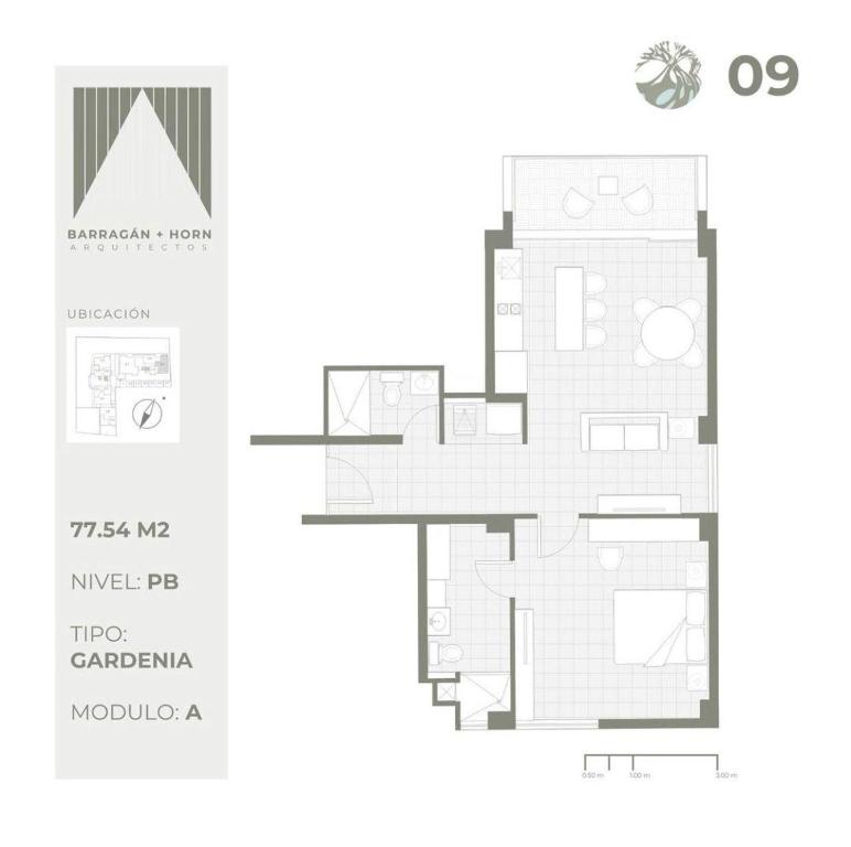 a floor plan of a modern house at Mangle09 in Puerto Vallarta