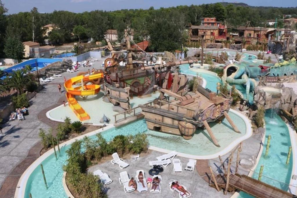 ZEcamping 4 avec parc aquatique club enfant animations sauna hammam
