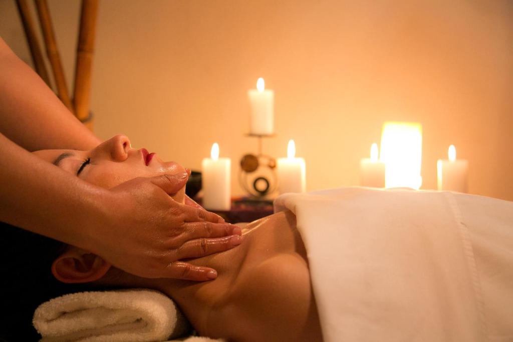 Lázně a/nebo wellness v ubytování Sangay Spa Hotel