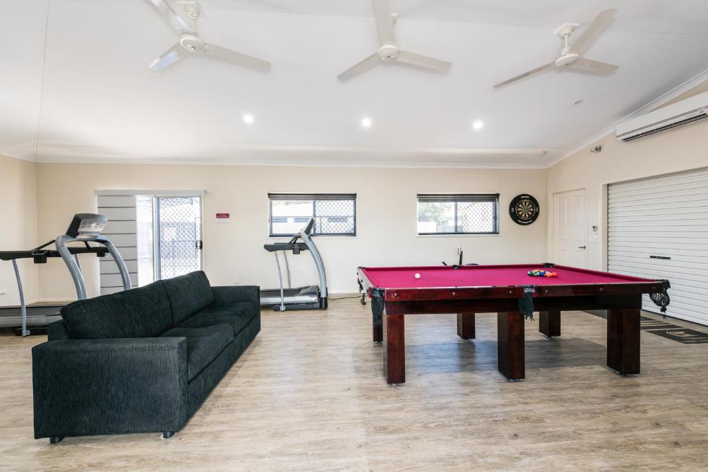 Herní místnost v ubytování Athena Studio Units