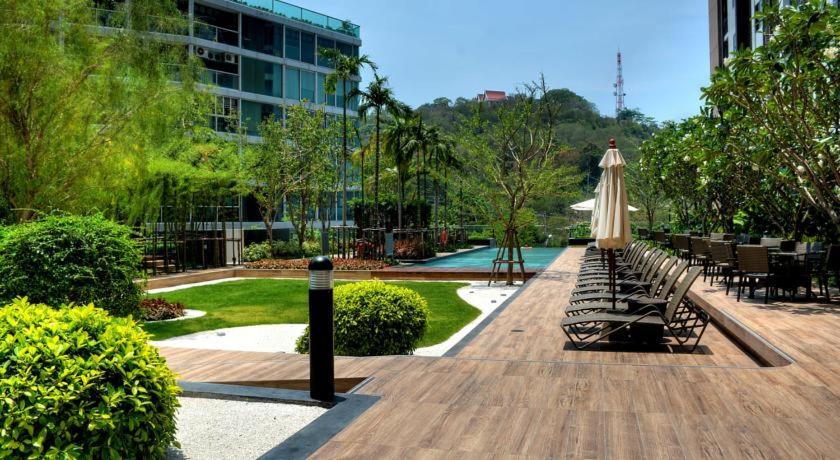 Zahrada ubytování Unixx Pattaya