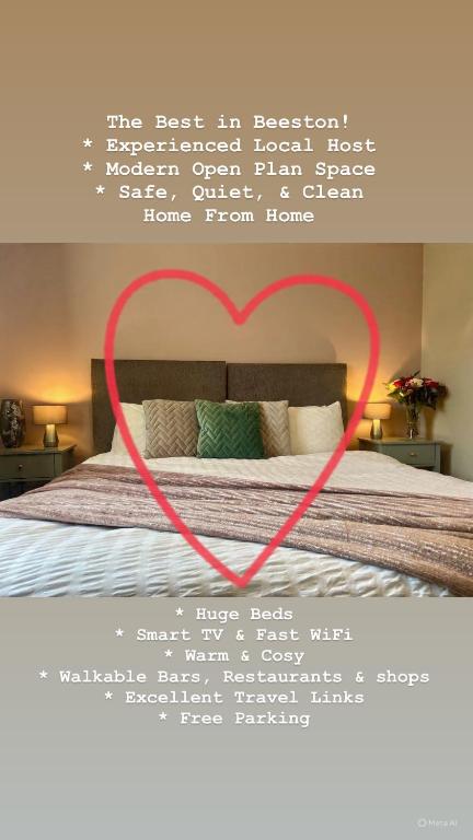 The Orchid-Central Beeston-Private Apartment-SmartTV-Free Wi-Fi-Tram-Parking - Housity