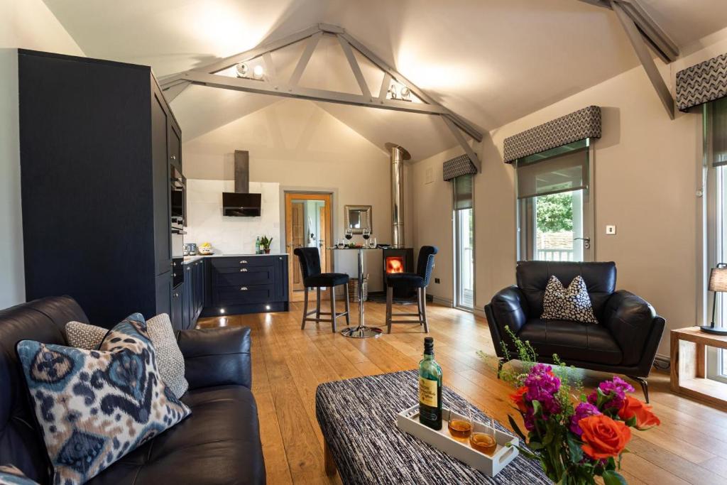 a living room with a couch and a table at 1 Bed in Tunstall oc-p30379 in Tunstall