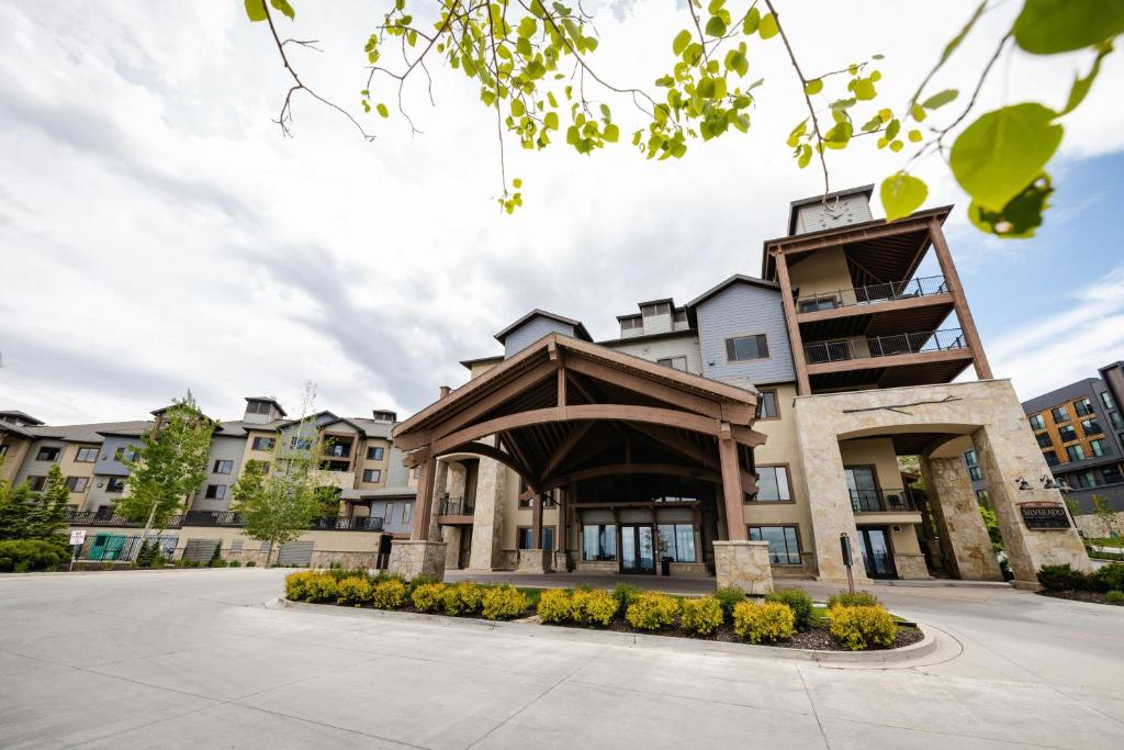 a rendering of a building with a balcony at Silverado Lodge, Park City - Canyons Village by Vail Resorts in Park City