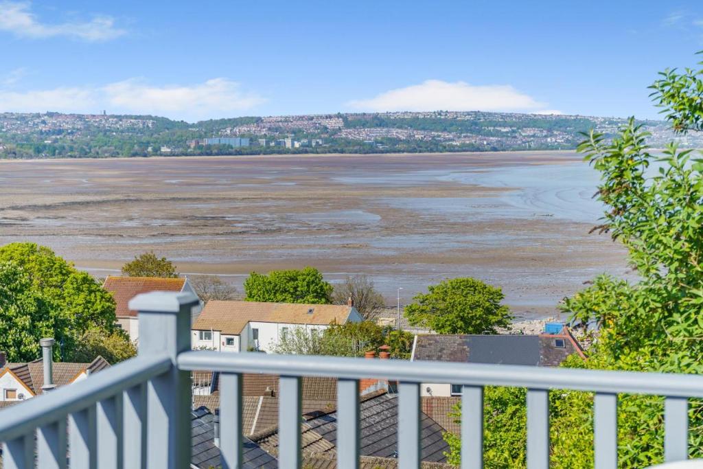 a view of the water from a balcony at 2 Bed in Mumbles oc-l31146 in The Mumbles