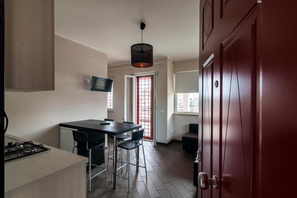 TV a/nebo společenská místnost v ubytování Guest House Roma Express