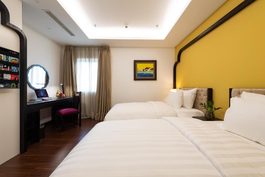Phòng 2 Giường Đơn Có Bồn Tắm