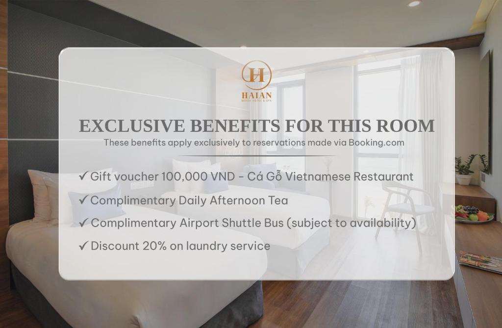 Phòng Deluxe 2 Giường Đơn Nhìn Ra Biển - Bao Gồm Trà Chiều