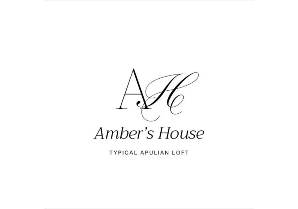 Ahi-Logo mit dem Titel „Logo für ästhetisches Haus“ in der Unterkunft Amber's House in Casamassima