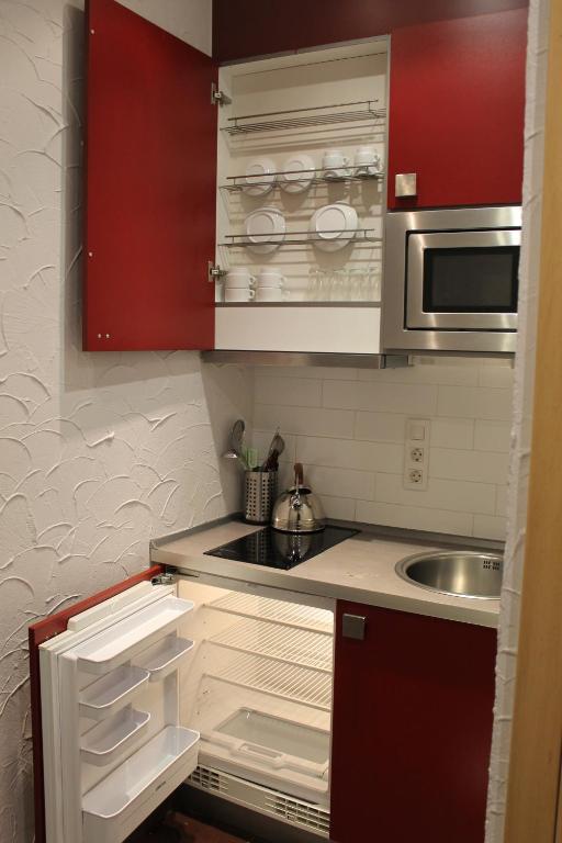 Kuchyňa alebo kuchynka v ubytovaní Apartaments Ciutat Vella