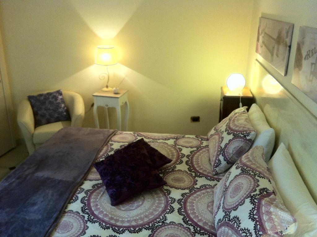 Posteľ alebo postele v izbe v ubytovaní Porta Piccola B&B