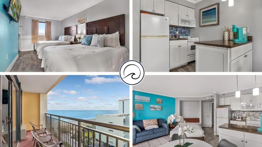 Updated Oceanview 1 Bedroom at Caravelle Resort By Wavecrest Beach Vacations