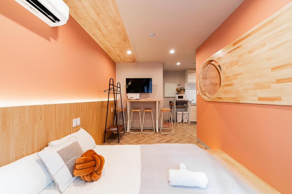 A2 Shibuya, 2 bedrooms and 1 living room, 7 mins to ST Max 4P 渋谷全新装修 两室一厅 交通中心 车站7分钟 最大4人 直达新宿 涉谷 表参道 品川 池袋 上野 代代木 银座 原宿