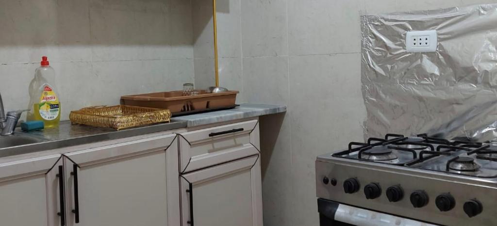 Kuchyň nebo kuchyňský kout v ubytování Stone house