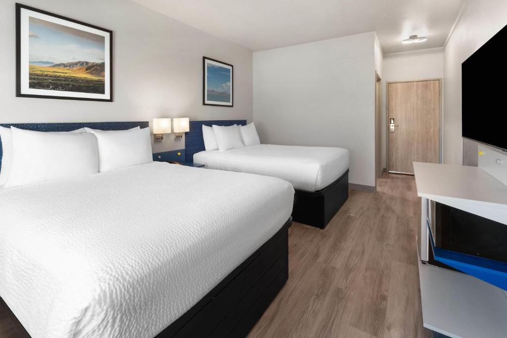 Microtel Inn & Suites by Wyndham Tooele - Kamer Met Twee Queensize Bedden - Niet Roken