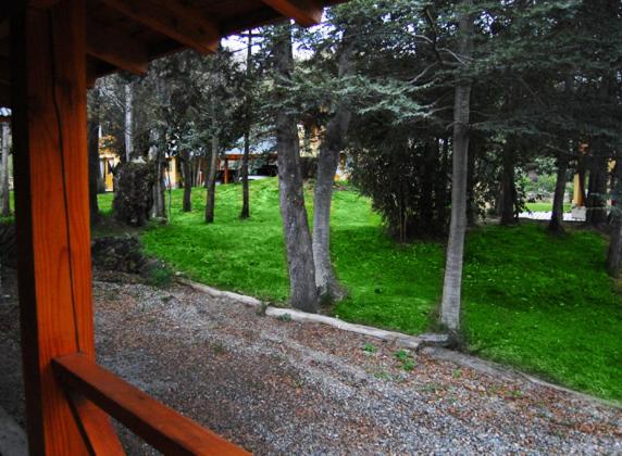 Zahrada ubytování Cabañas Rukayen