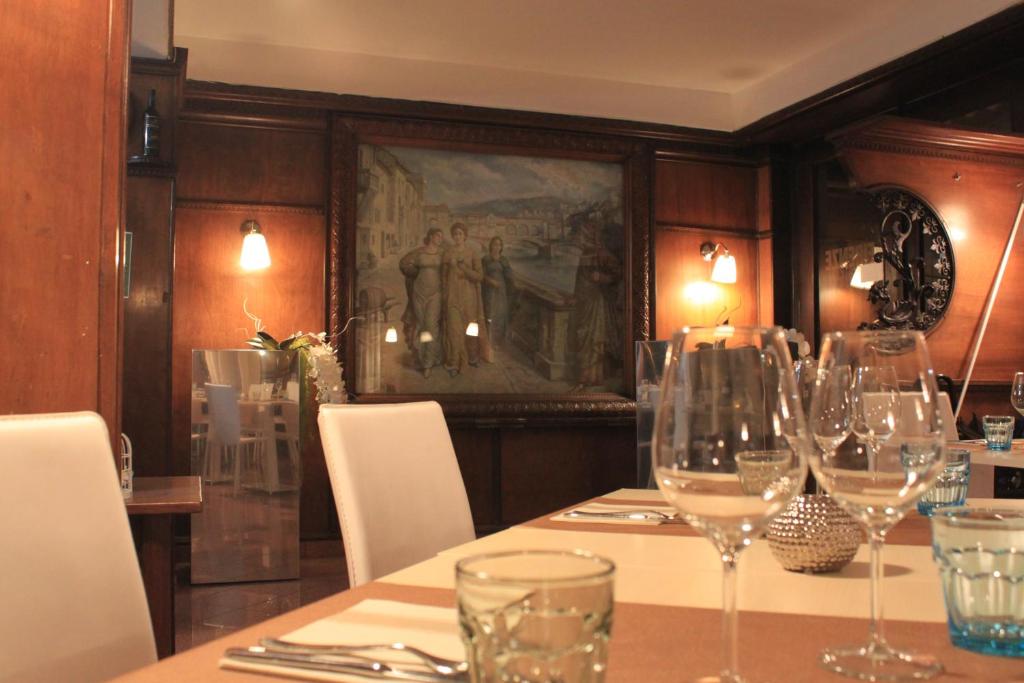Nápoje v ubytování Hotel Firenze Lugano