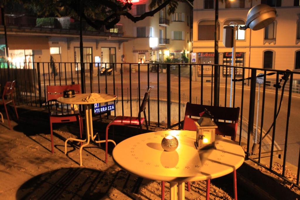Restaurace v ubytování Hotel Firenze Lugano