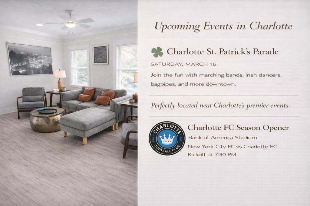 a flyer for the upcoming events in chattanooga chiropractor st pancras private at HPThe Bungalow Spectrum Bojangles Fenced Yard Dog in Charlotte